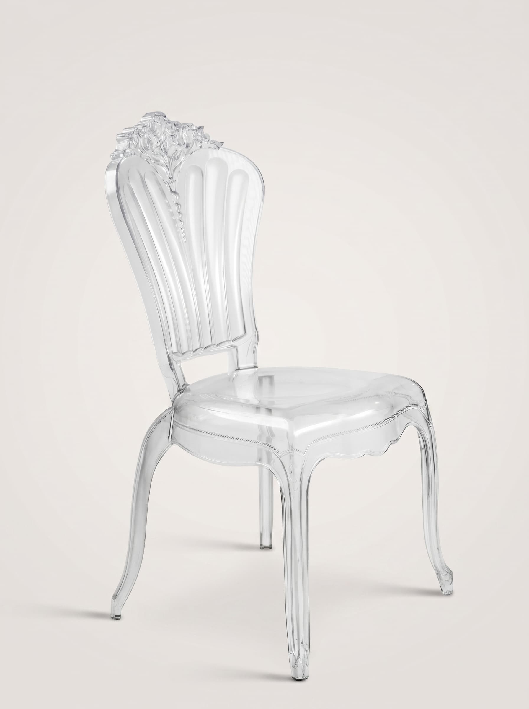 Clear Acrylic Chiavari Chair — No Cushion