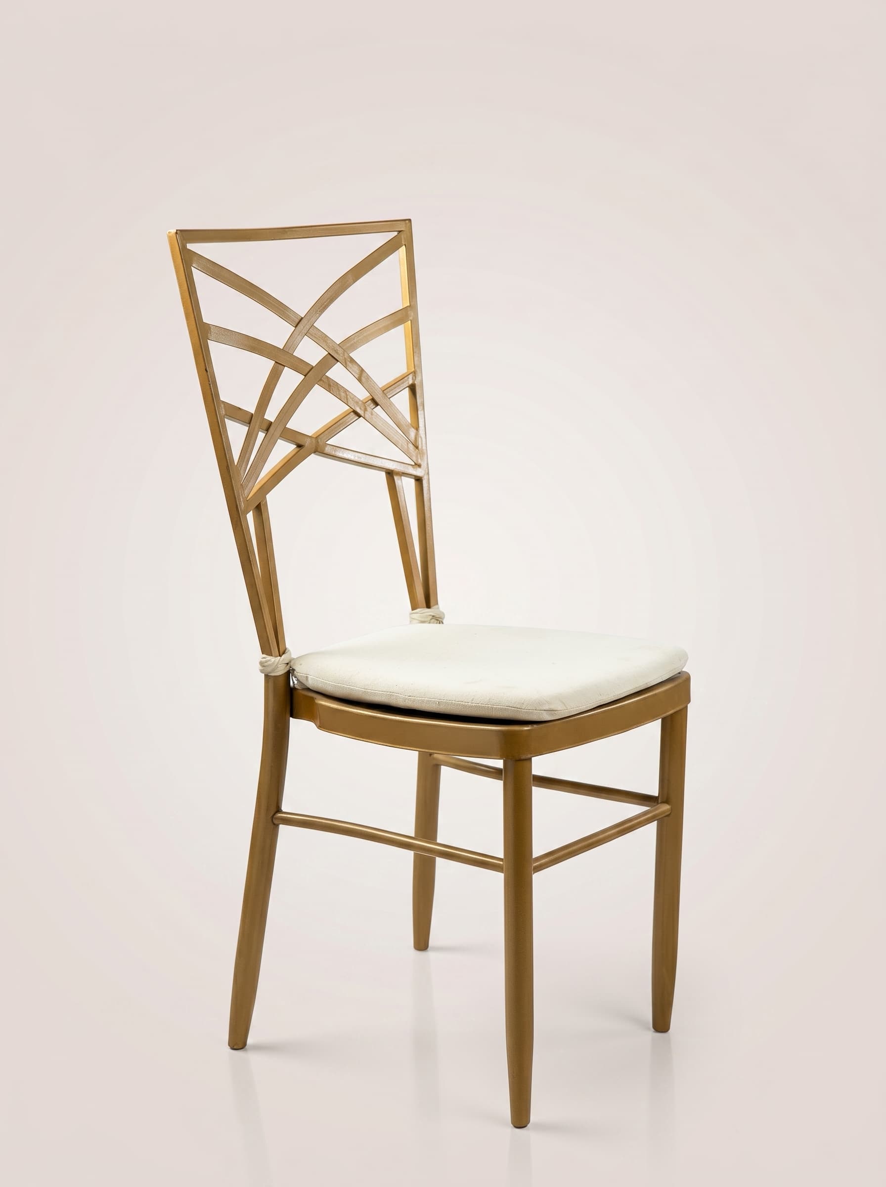Gold Chevron-Back Chiavari Chair