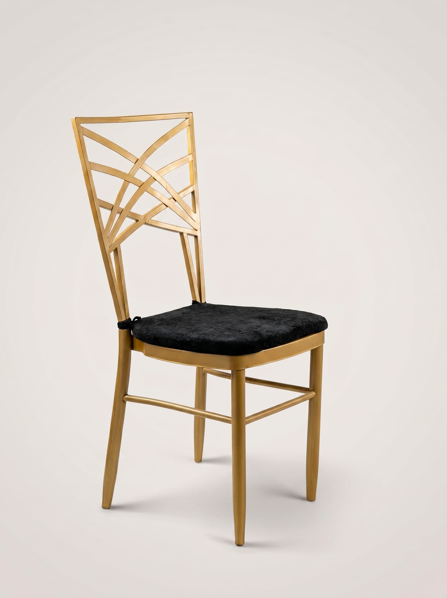 Gold Lattice-Back Chiavari Chair