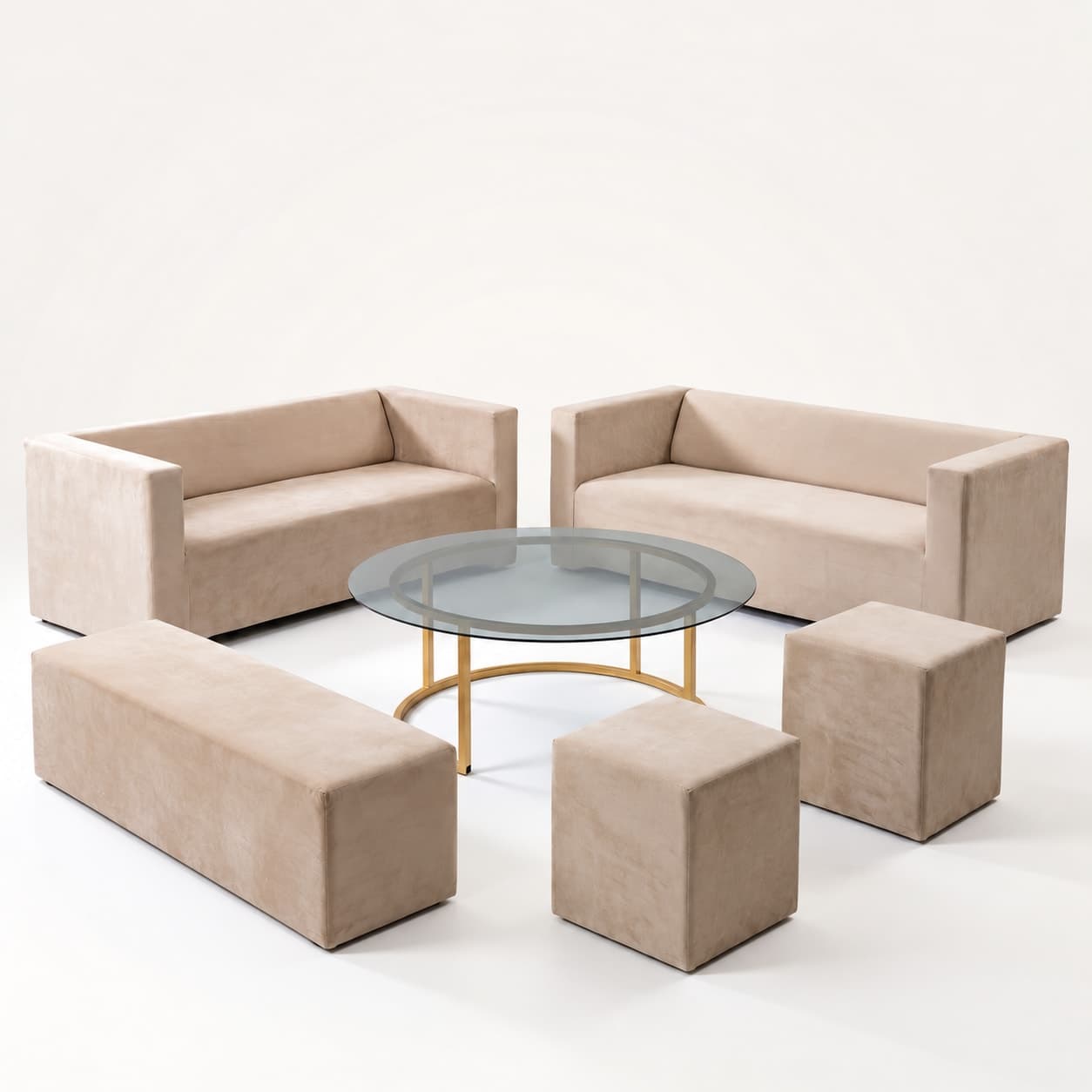 Beige Lounge Set