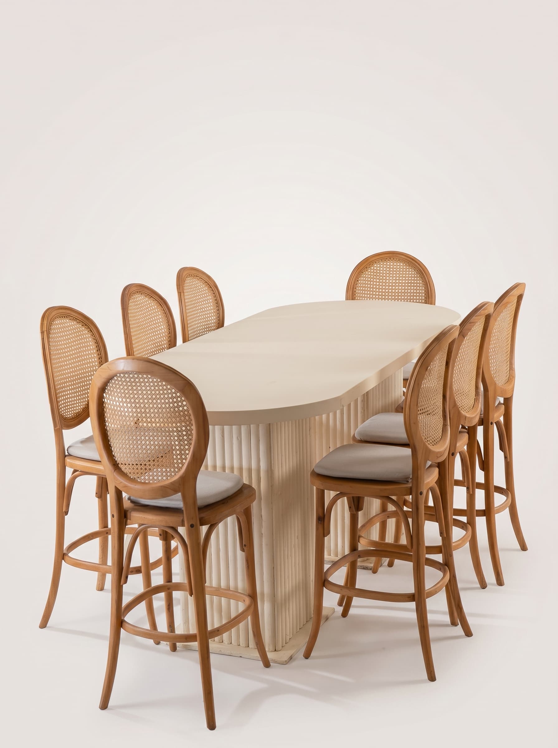 Light Cane Banquet Set
