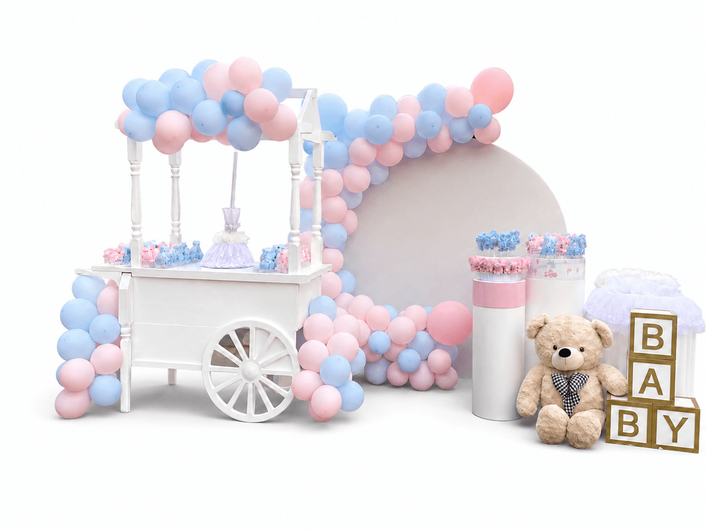 Cotton Candy Teddy