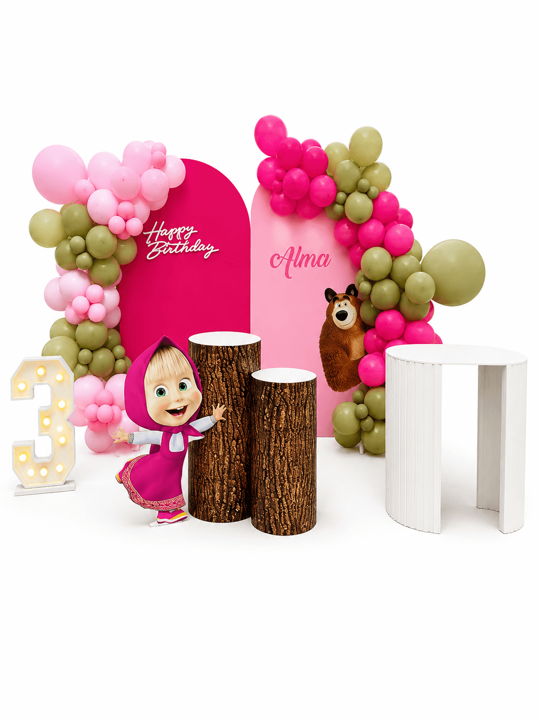 Masha's Teddy Party