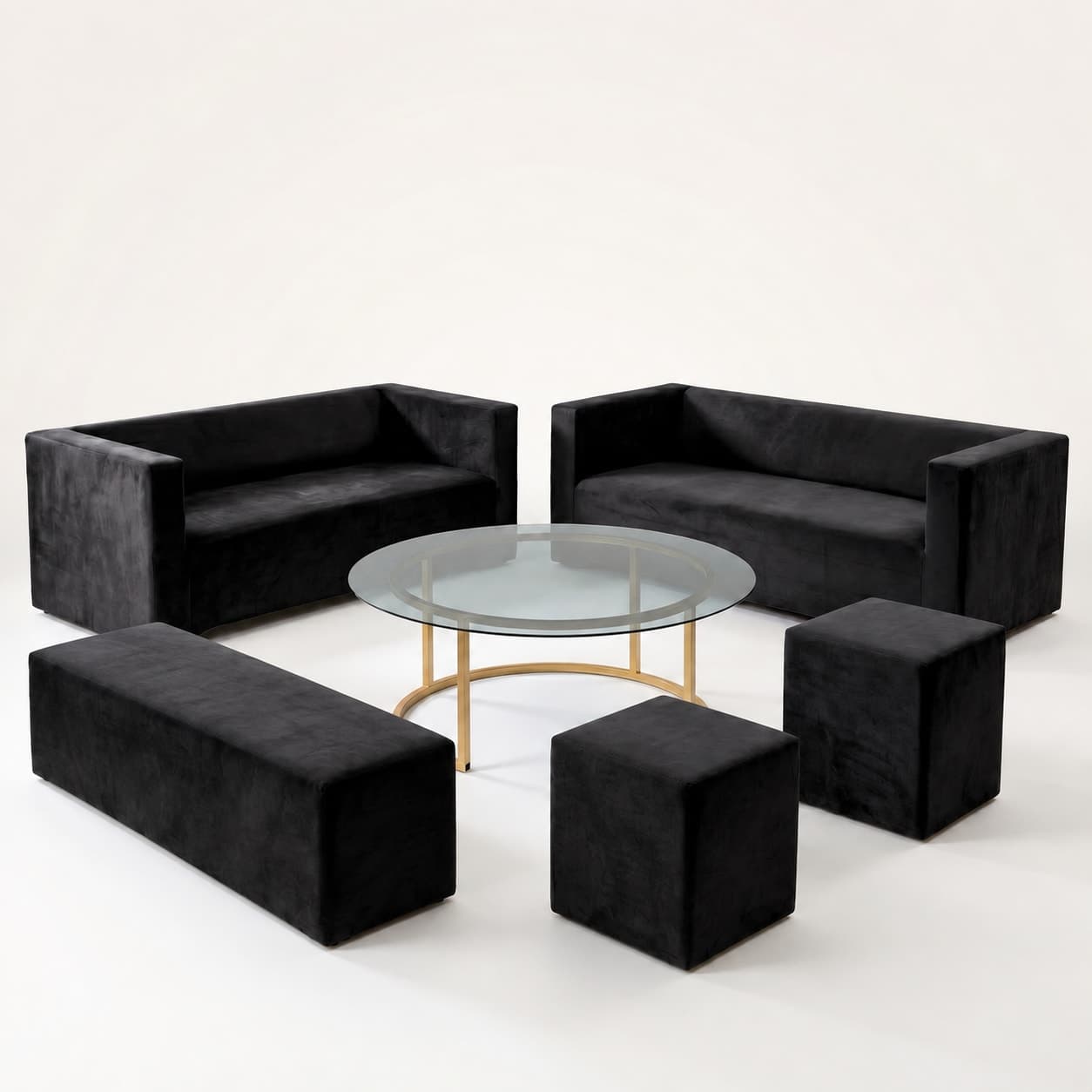 Black Lounge Set